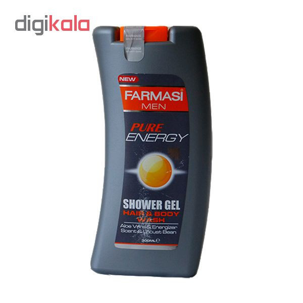 شامپو سر و بدن مردانه فارماسی مدل Pure Energy حجم 300 میلی لیتر