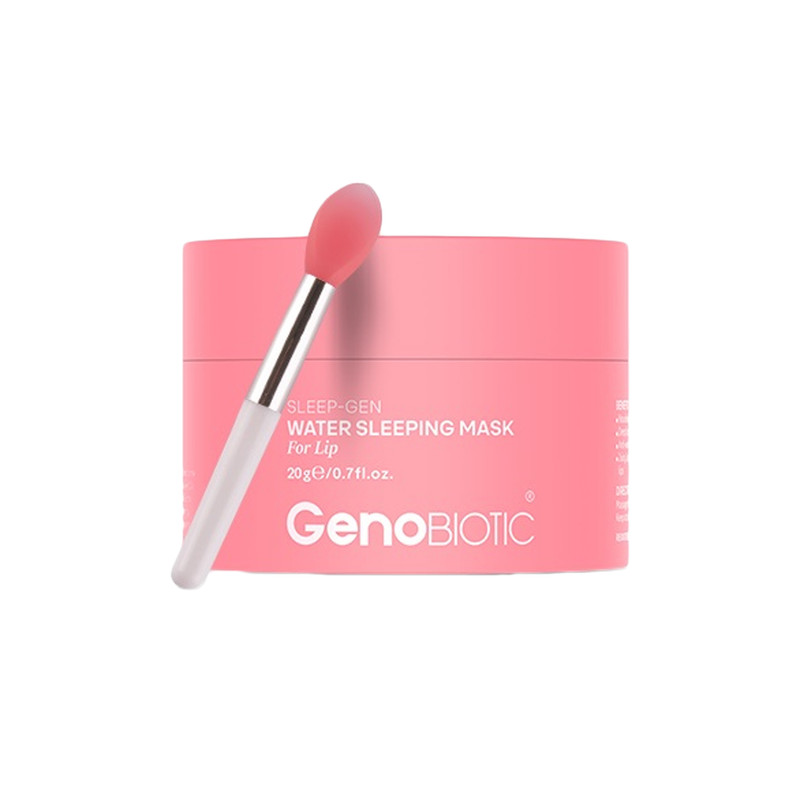 ماسک کرمی لب ژنوبایوتیک مدل SLEEP GEN وزن 20 گرم با گلیسیرین، نرمکننده، مرطوبکننده و آبرسان قوی، تسکیندهنده و آرامشبخش، مناسب انواع پوست و استفاده شبانه برای خانمها و آقایان