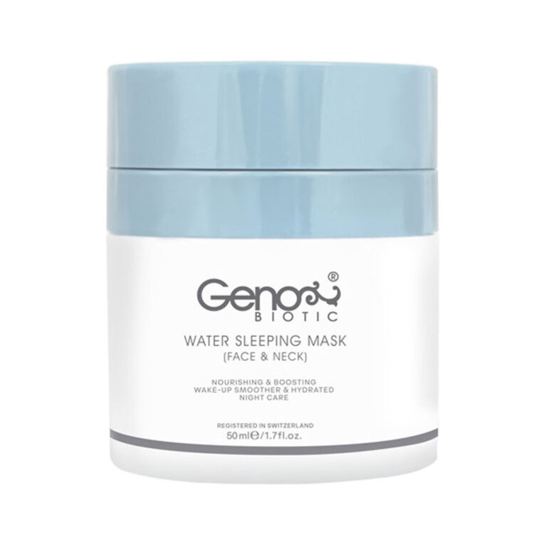 ماسک صورت ژنوبایوتیک مدل 01 حجم 50 میلیلیتر آبرسان، جوانکننده و ضد چروک مناسب انواع پوست با عصاره طبیعی برای خانمها و آقایان