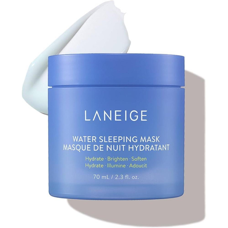 ماسک صورت لانیژ مدل water sleeping حجم 70 میلی لیتر