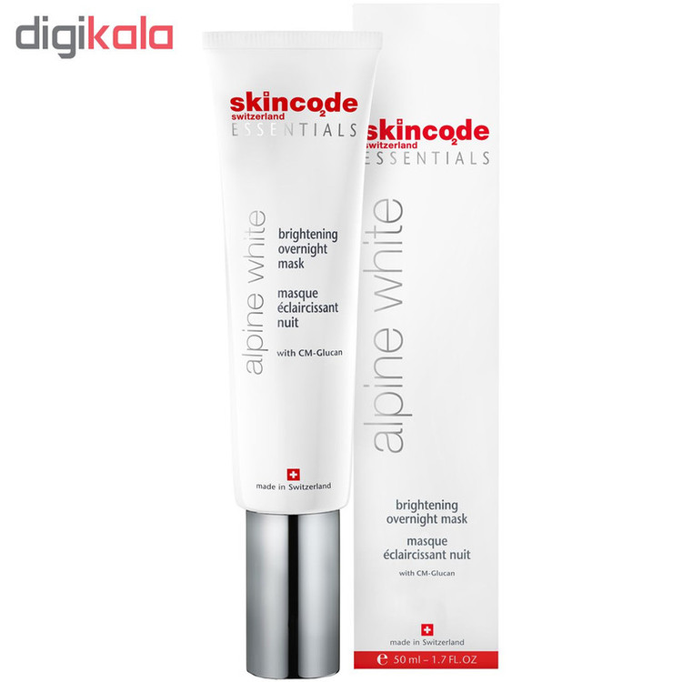 ماسک صورت اسکین کد مدل brightening overnight 1604 حجم 50 میلی لیتر