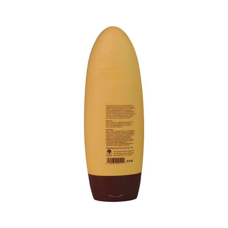 شامپو مو آرگان میداس مدل Clear Hydrating مناسب مو فر و مجعد حجم 450 میلی لیتر