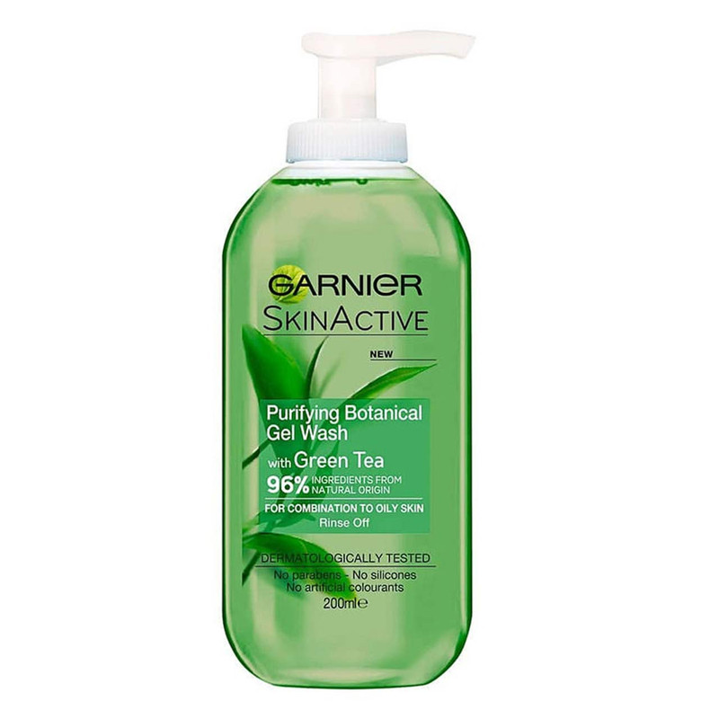 ژل شستشو صورت گارنیه مدل Purifying Botanical حجم ۲۰۰ میلی لیتر