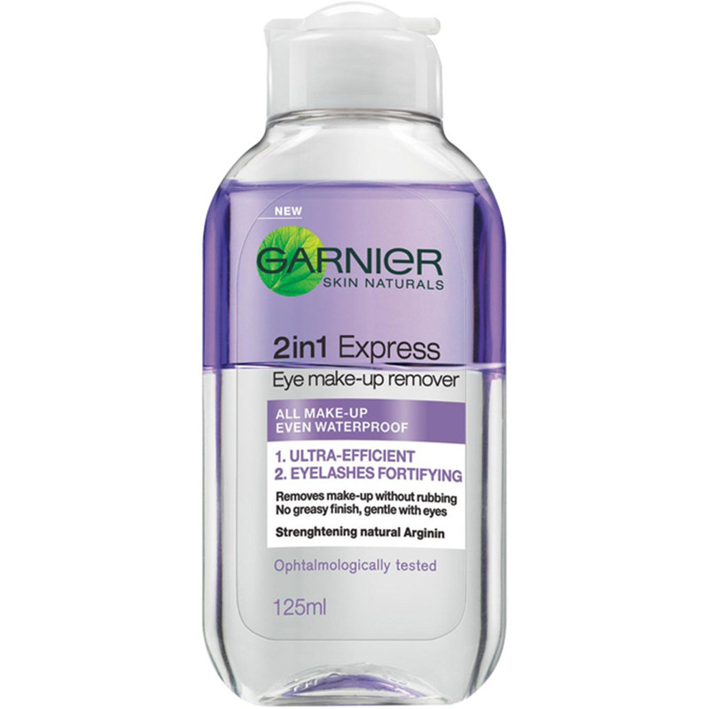 پاک کننده آرایش چشم دوفاز گارنیه مدل 1 × 2 Express حجم 125 میلی لیتر
