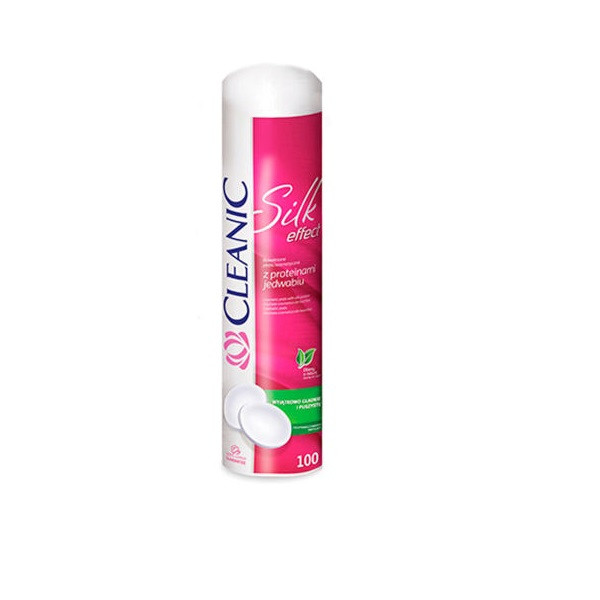 پد آرایش پاک کن کلینیک مدل Silk Effect بسته 100 عددی
