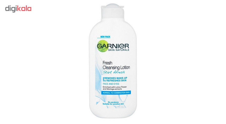 لوسیون پاک کننده آرایش صورت گارنیه مدل Fresh حجم 200 میلی لیتر