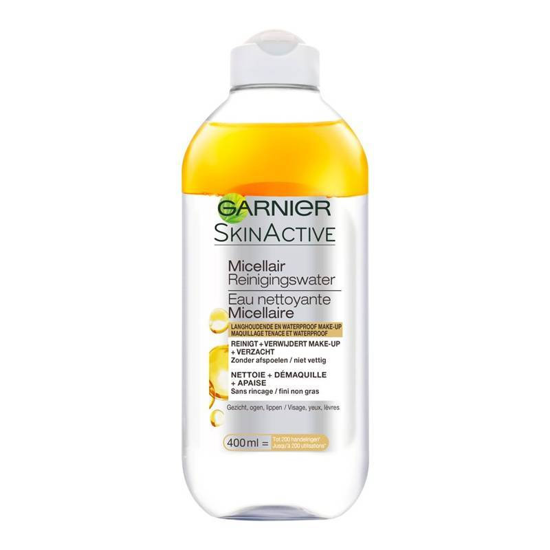 محلول پاک کننده آرایش صورت گارنیه مدل Argan حجم 400 میلی لیتر