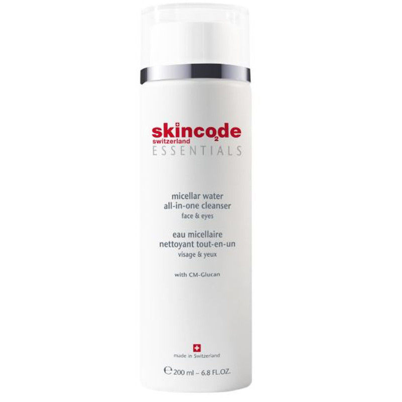 محلول پاک کننده آرایش صورت و چشم اسکین کد مدل MICELLAR WATER 1025 حجم 200 میلی لیتر