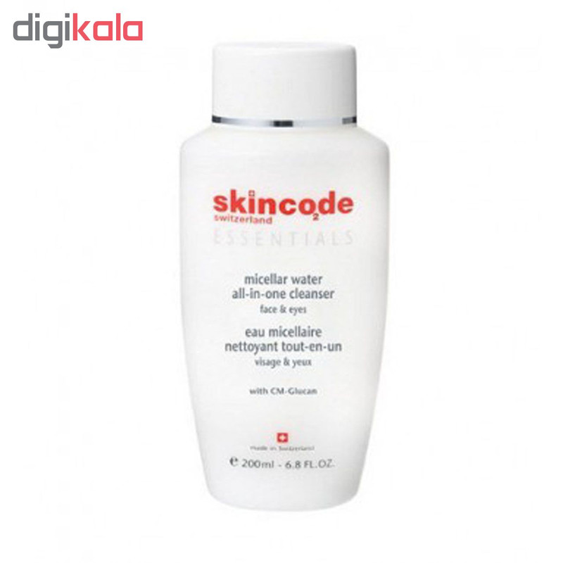 محلول پاک کننده آرایش اسکین کد مدل MICELLAR حجم 200 میلی لیتر