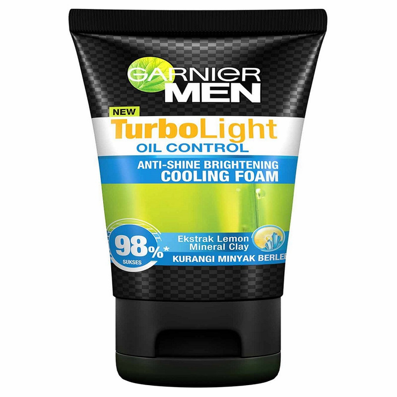 ژل شستشو صورت گارنیه مدل TURBO COOLحجم 100 میلی لیتر