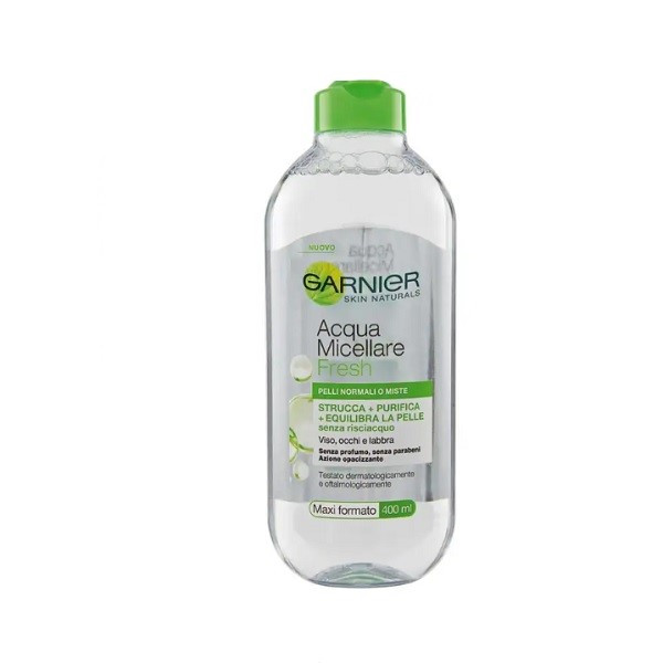 پاک کننده صورت گارنیه مدل Acqua Micellare Fresh حجم 400 میلی لیتر
