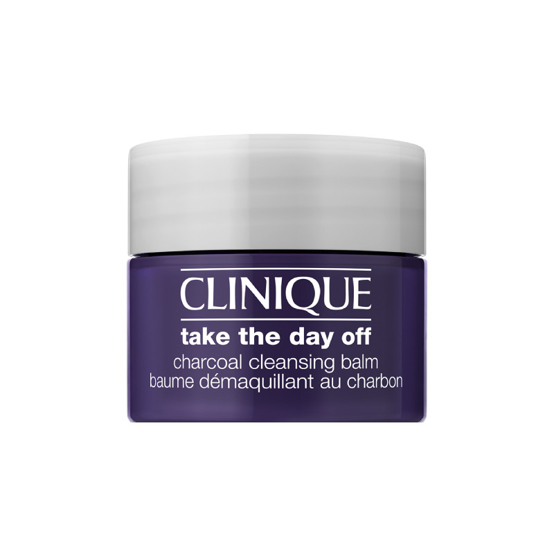 بالم پاک کننده آرایش صورت کلینیک سری Take The Day Off مدل Charcoal حجم 15 میلی لیتر