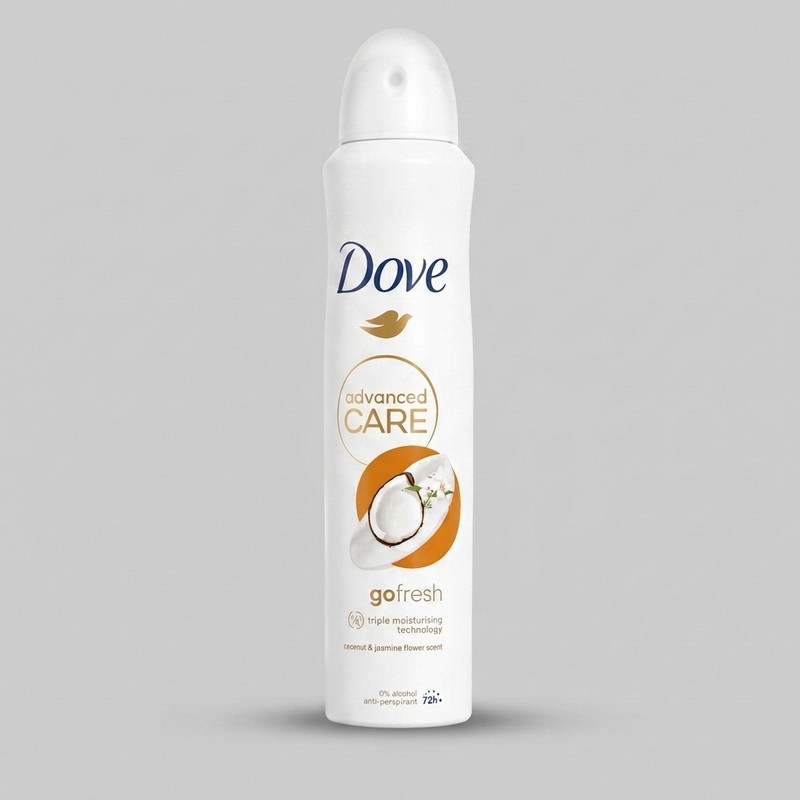اسپری ضدتعریق داو مدل Coconut 72HR UK حجم 250 میلیلیتر