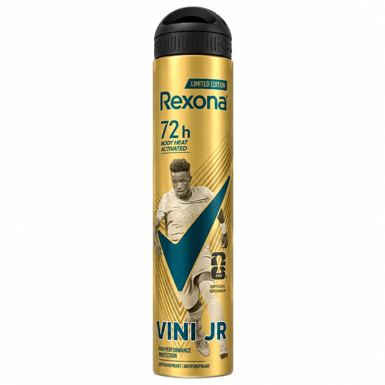 اسپری ضدتعریق رکسونا مدل Vini Jr Limited Edition حجم 200 میلیلیتر
