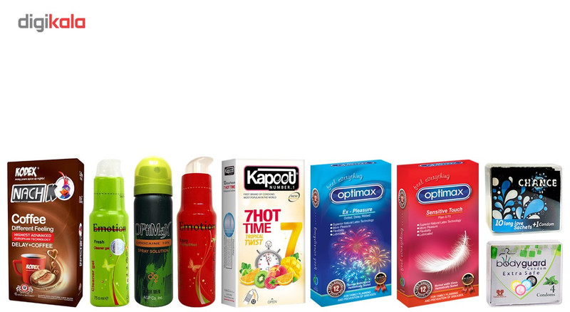 پک محصولات جنسی کد K114-N68-GE502-GE505-SO401-O222-O228-B604-H سری Z-2