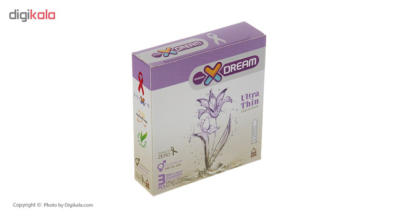 کاندوم ایکس دریم مدل Ultra Thin بسته 3 عددی