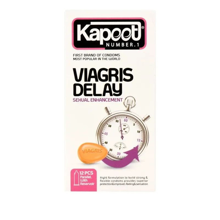 کاندوم تاخیری کاپوت مدل 7COOL TIME بسته 12 عددی به همراه کاندوم تاخیری کاپوت مدل VIAGRIS DELAY بسته 12 عددی