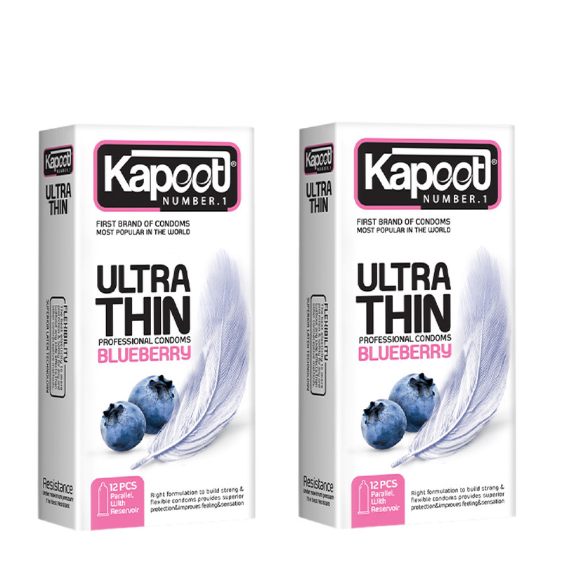 کاندوم کاپوت مدل Ultra Thin مجموعه 2 عددی