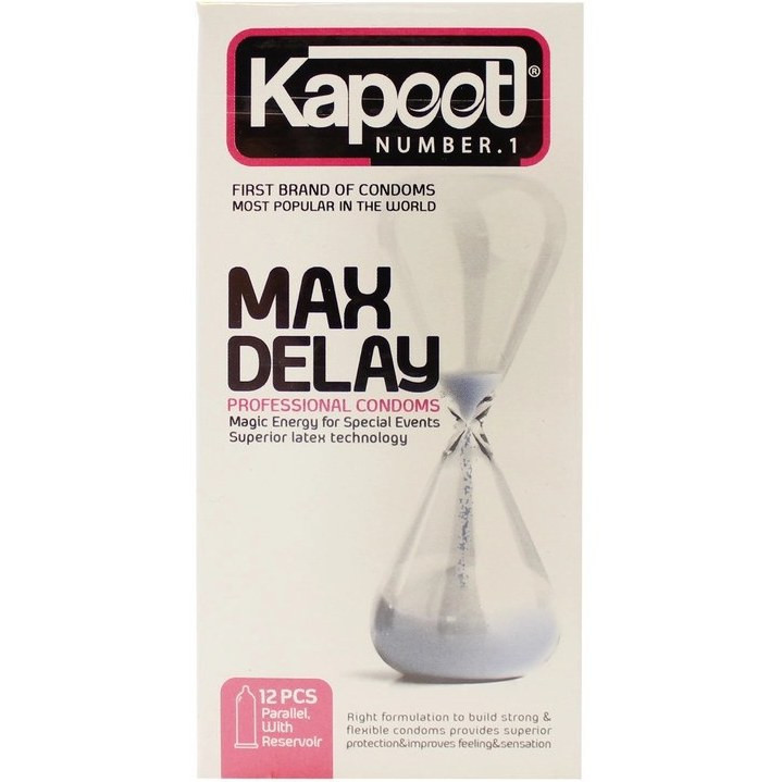 کاندوم کلاسیک کاپوت مدل CLASSIC 0.03 بسته 10 عددی به همراه کاندوم تاخیری کاپوت مدل MAX DELAY بسته 12 عددی