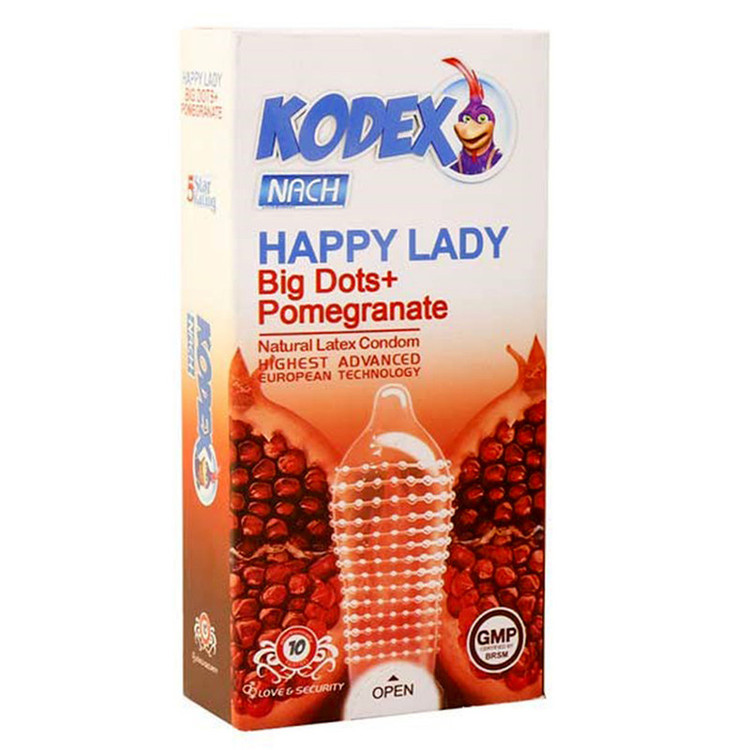 کاندوم ناچ کدکس مدل ICE DOUBLE DELAY بسته 10 عددی به همراه کاندوم ناچ کدکس مدل Happy lady بسته 10 عددی