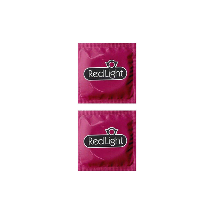کاندوم ناچ کدکس مدل DOUBLE POMOGRANATE بسته 12 عددی به همراه کاندوم ردلایت مدل فویل مجموعه 2 عددی