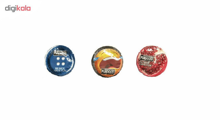کاندوم کاپوت مدل 360 درجه Sense بسته 12 عددی به همراه کاندوم فارکس