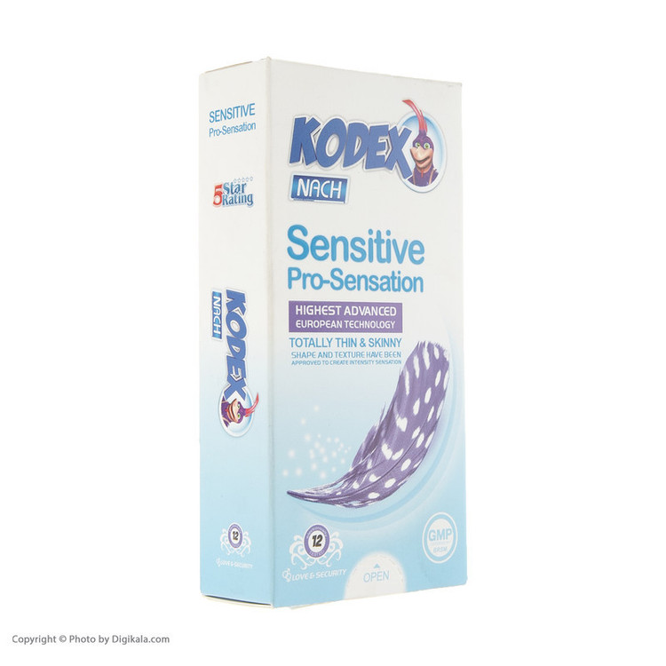 کاندوم ناچ کدکس مدل ICE DOUBLE DELAY بسته 10 عددی به همراه کاندوم ناچ کدکس مدلSensitive بسته 12 عددی