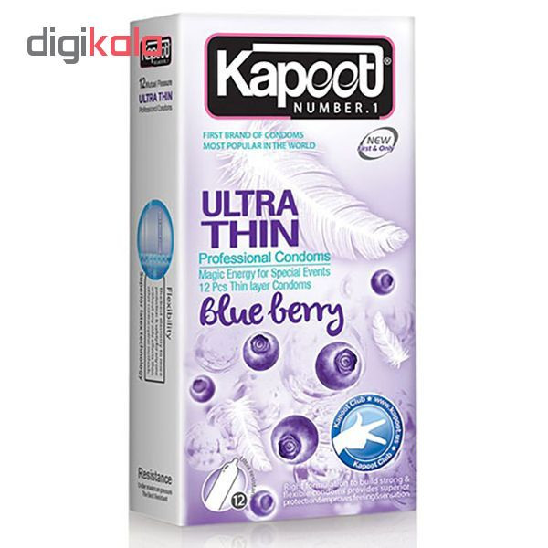 کاندوم کاپوت مدل Ultra Thin بسته 12 عددی