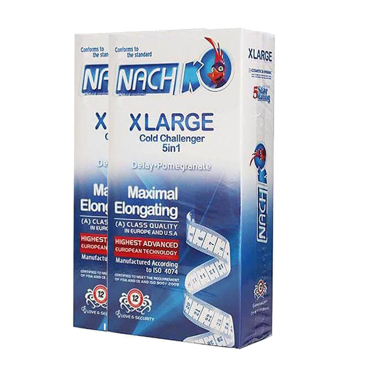 کاندوم کدکس مدل XLarge دو بسته 12 عددی