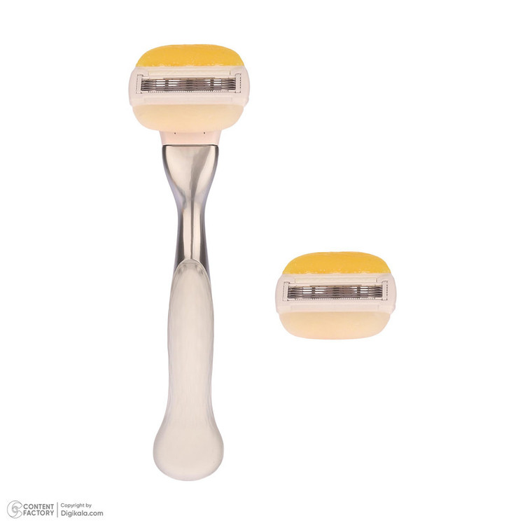 خود تراش ژیلت مدل Venus Olay به همراه یدک بسته 2 عددی