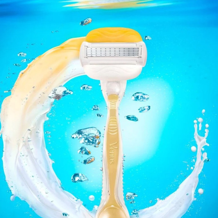 تیغ یدک ژیلت مدل venus Olay Comfortglide بسته 4 عددی