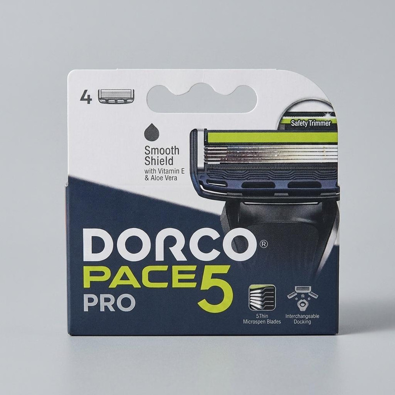 تیغ یدک دورکو مدل PACE 5 PRO تحت لیسانس بسته 4 عددی