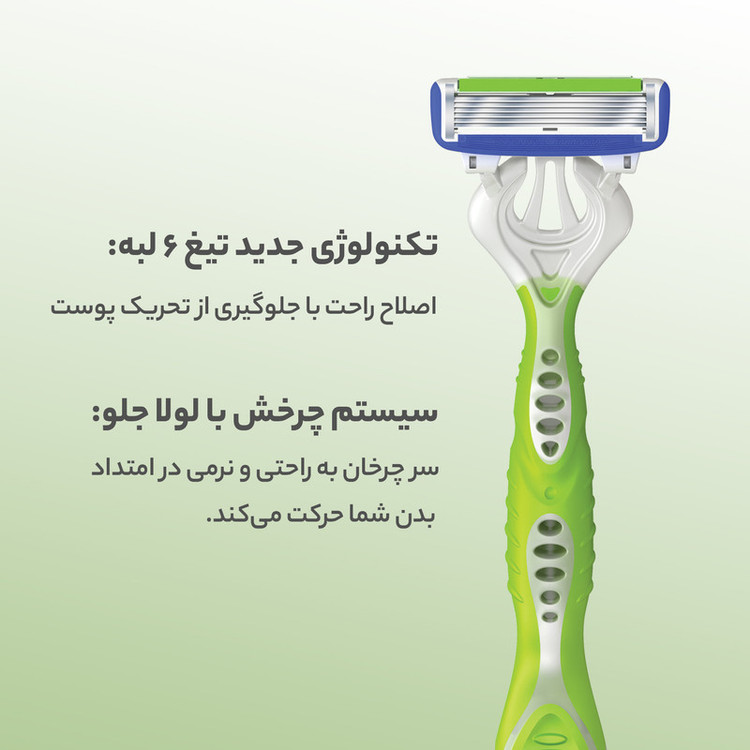 خود تراش دورکو مدل Shai 6 تحت لیسانس بسته 3 عددی