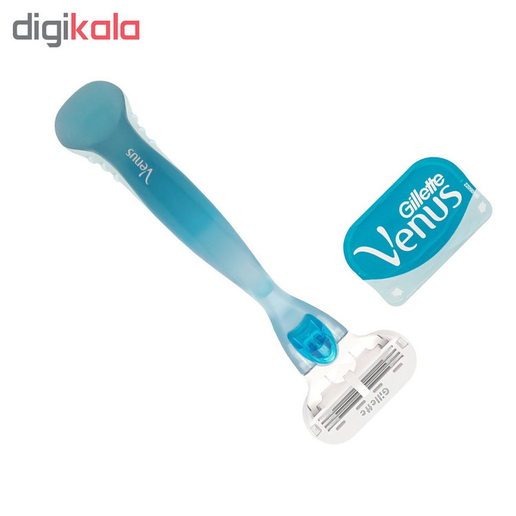 خود تراش ژیلت مدل venus به همراه تیغ یدک مدل VGW00765 بسته 5 عددی