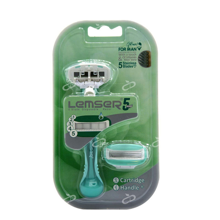 خود تراش لمسر مدل cartridge به همراه تیغ یدک