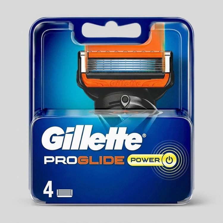 تیغ یدک ژیلت مدل 5 Proglide Power بسته 4 عددی