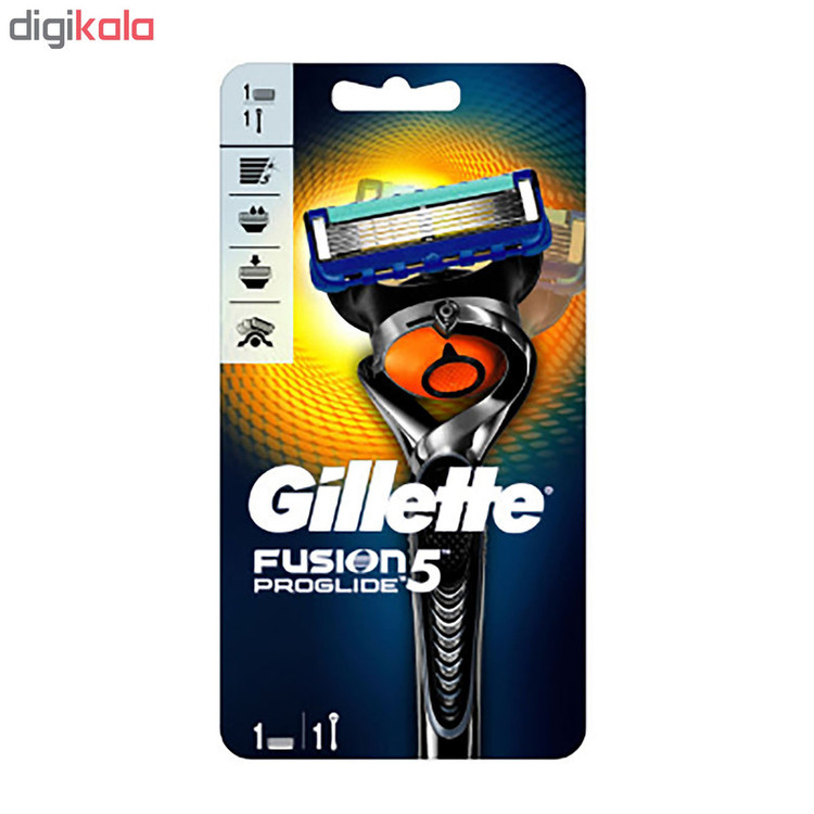 خود تراش ژیلت مدل Fusion Proglide 5