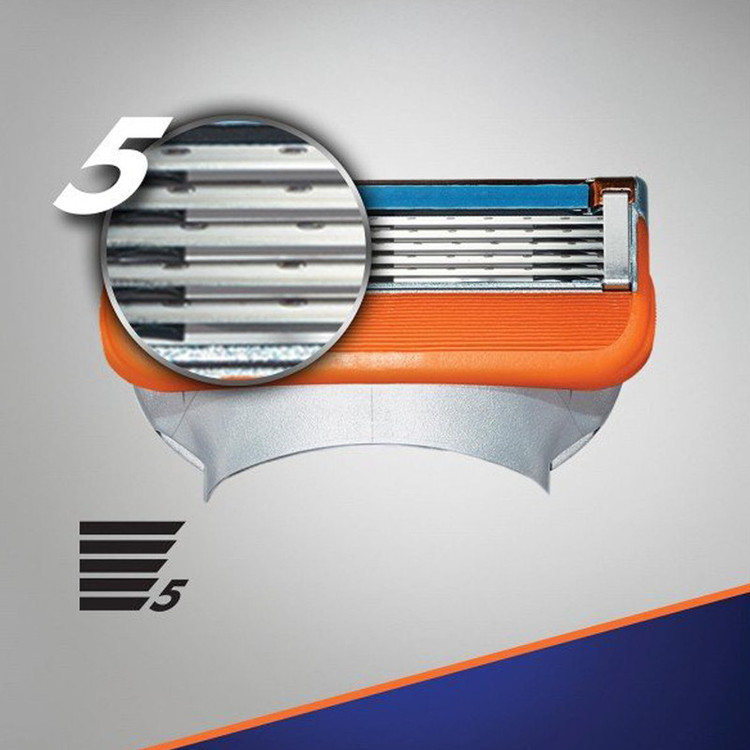 تیغ یدک ژیلت مدل Fusion 5 بسته 4 عددی