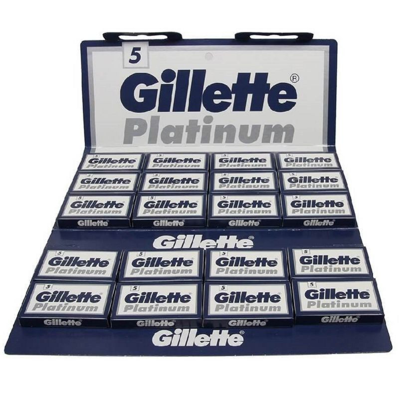 تیغ یدک ژیلت مدل platinum مجموعه 20 عددی