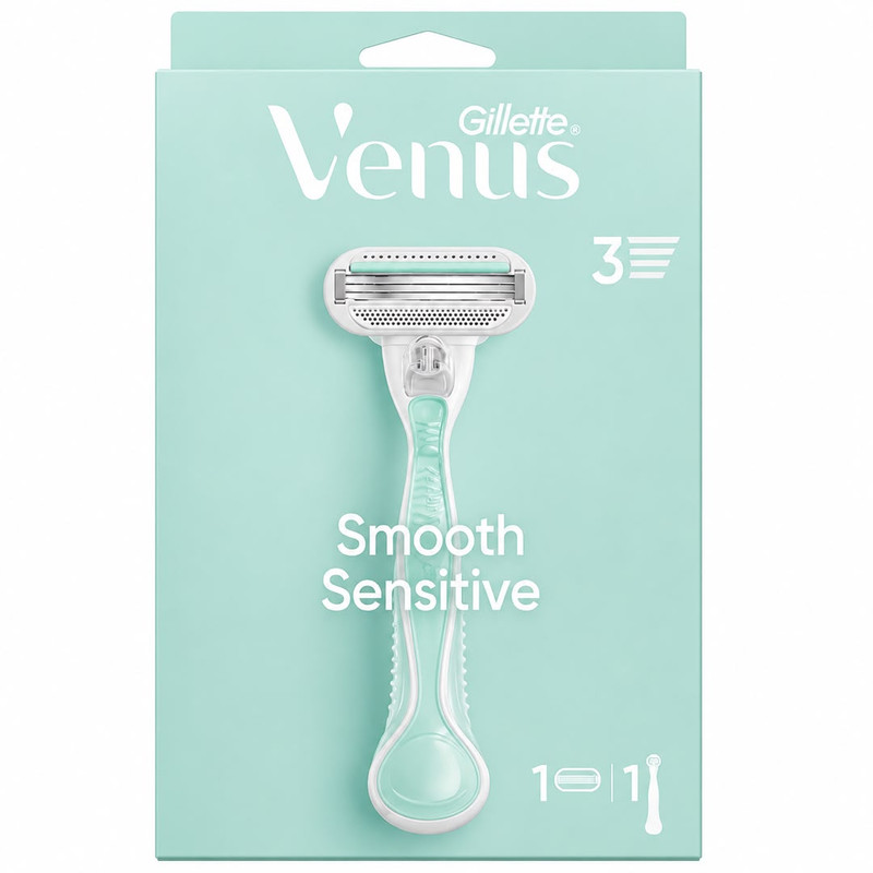 خود تراش ژیلت مدل New Venus Smooth Sensitive