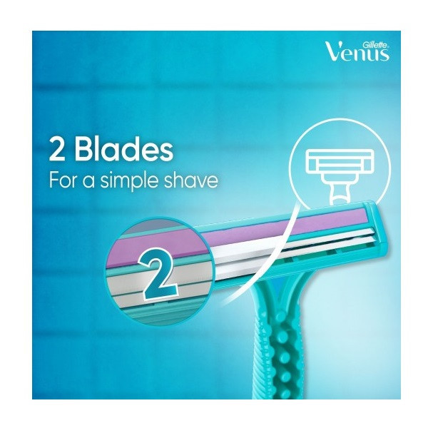 خود تراش ژیلت مدل Simply Venus بسته 12 عددی