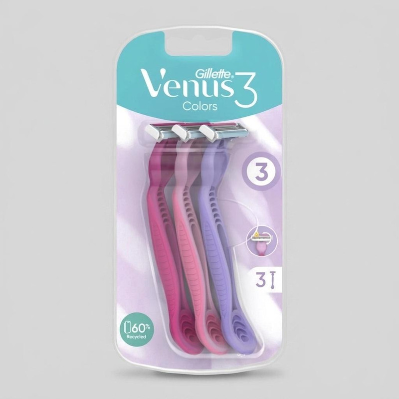 خود تراش ژیلت مدل Venus C بسته 3 عددی