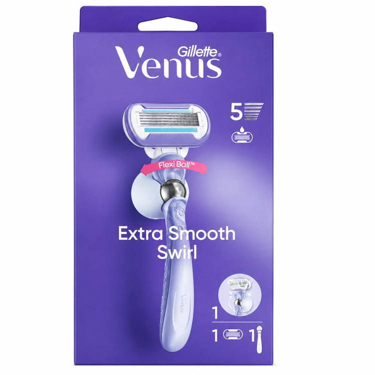 خود تراش ژیلت مدل Venus Extra Smooth Swirl