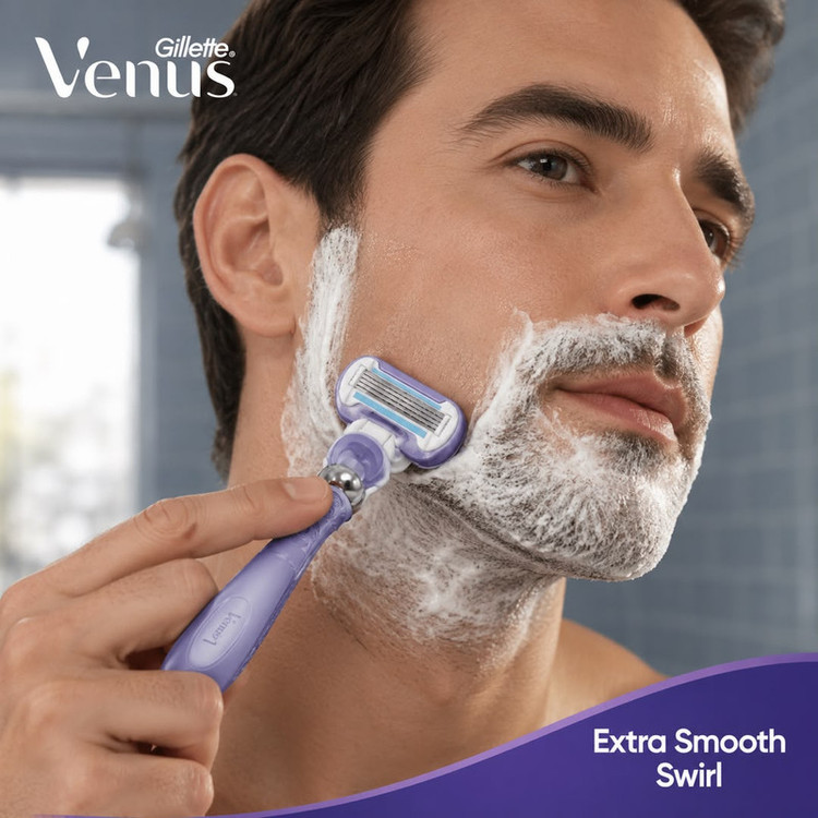خود تراش ژیلت مدل Venus Extra Smooth Swirl