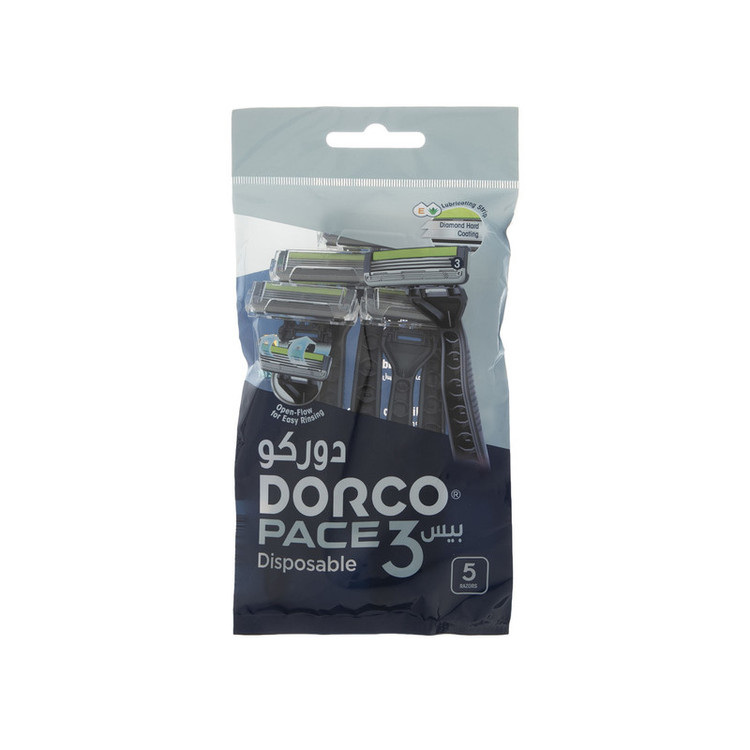خودتراش دورکو مدل Pace 3 Disposable تحت لیسانس مجموعه 2 عددی