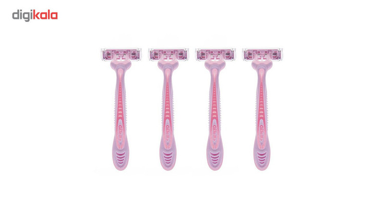 خود تراش ژیلت مدل Simply Venus 3 بسته 4 عددی
