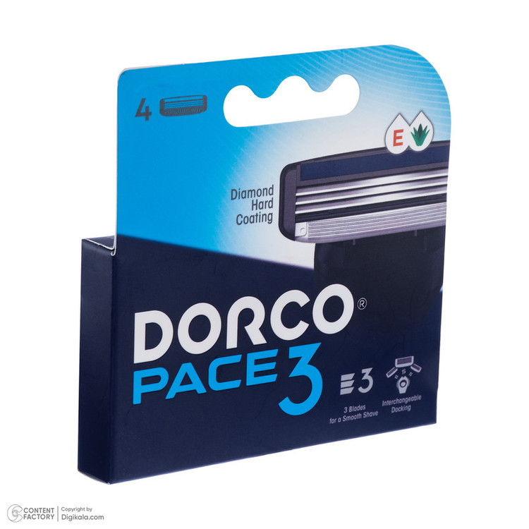 تیغ یدک دورکو مدل Pace3 بسته 4 عددی