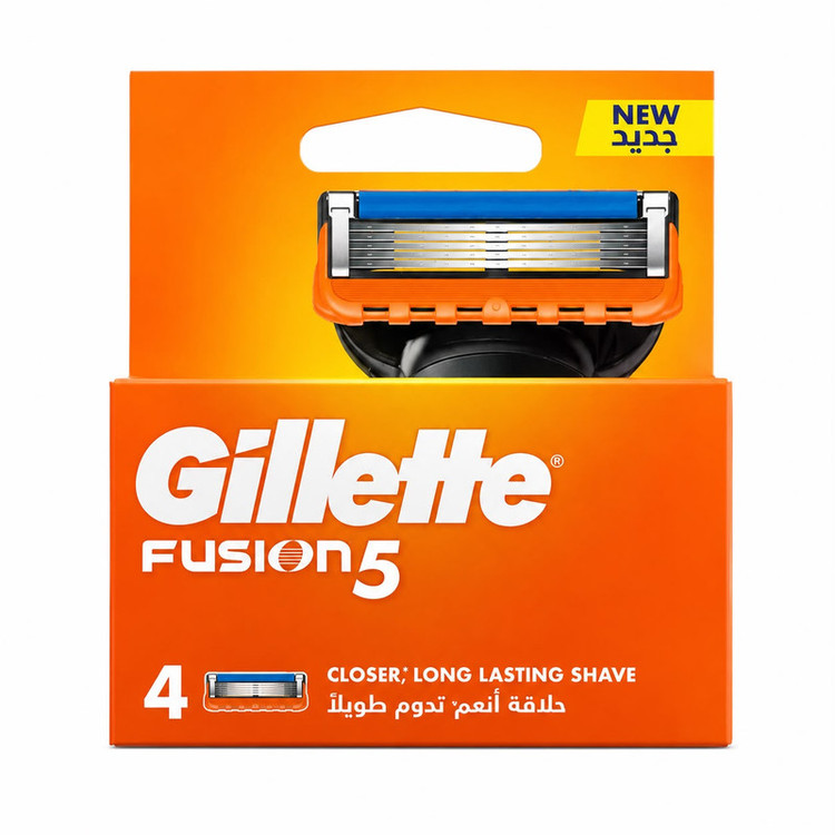 تیغ یدک ژیلت مدل NEW Fusion5 بسته 4 عددی