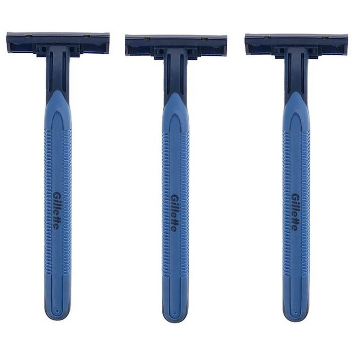 خود تراش ژیلت مدل 2 Blue بسته 3 عددی