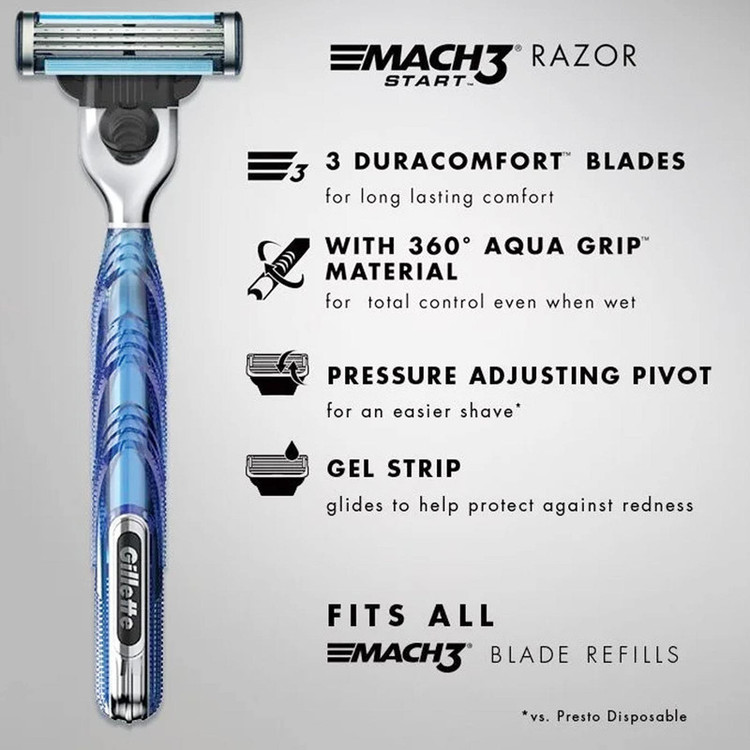 خود تراش ژیلت مدل Mach3 START RAZOR